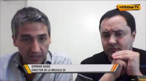 Germán Saso y Martín Noir, La Brújula